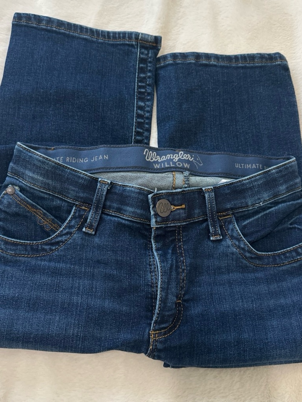 Wrangler Willow Women's Dark Blue Riding Jeans